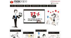 Desktop Screenshot of maxpapa.com